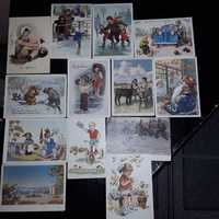 Редкие старые открытки Гундобин Заменский и многие др 50-70 г
