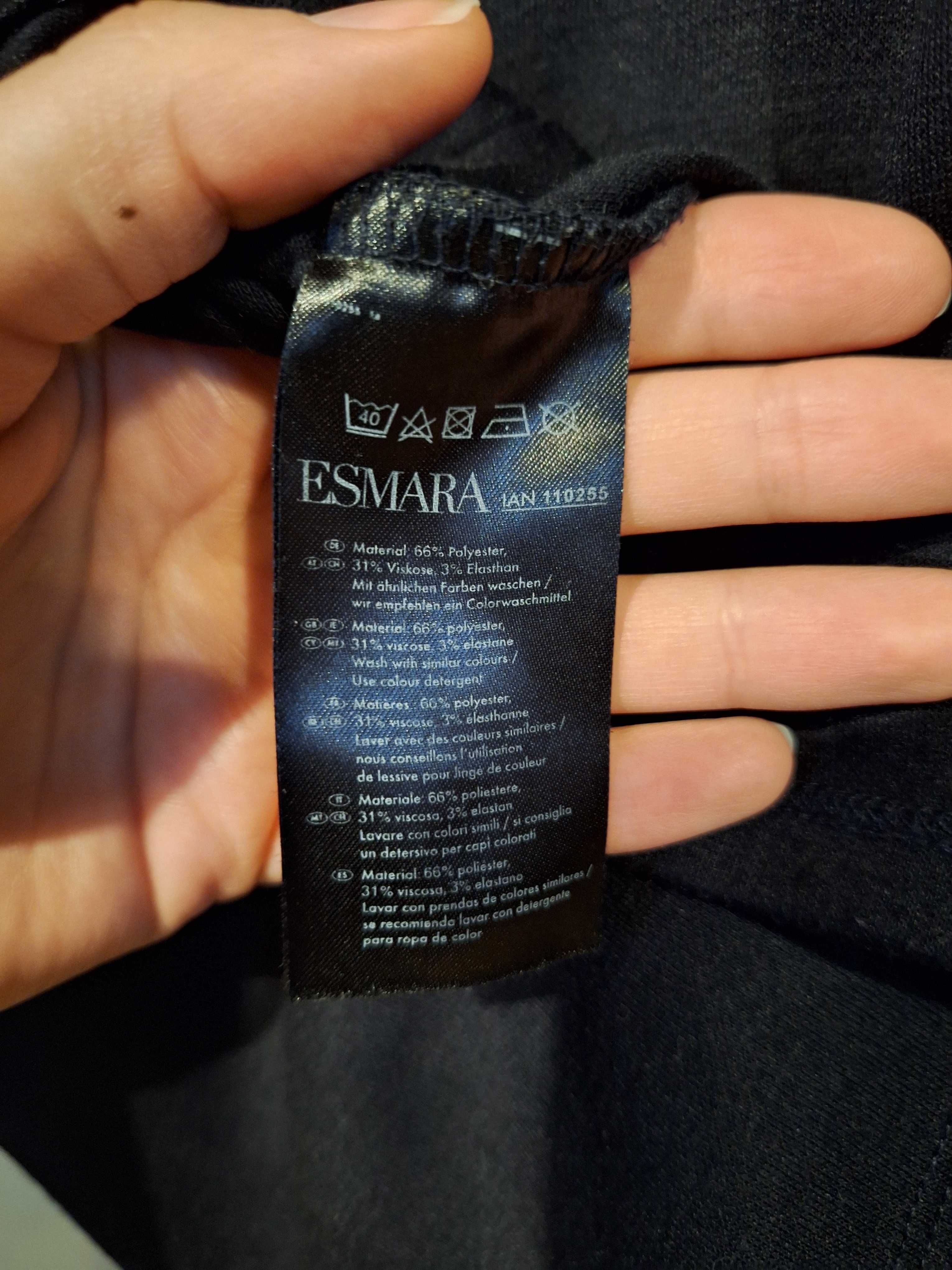 Prosta granatowa sukienka Esmara