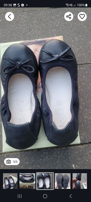 Buty Balerinki r.27
