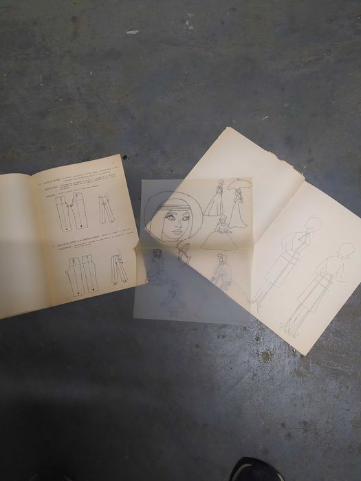 Conjunto de moldes de costura