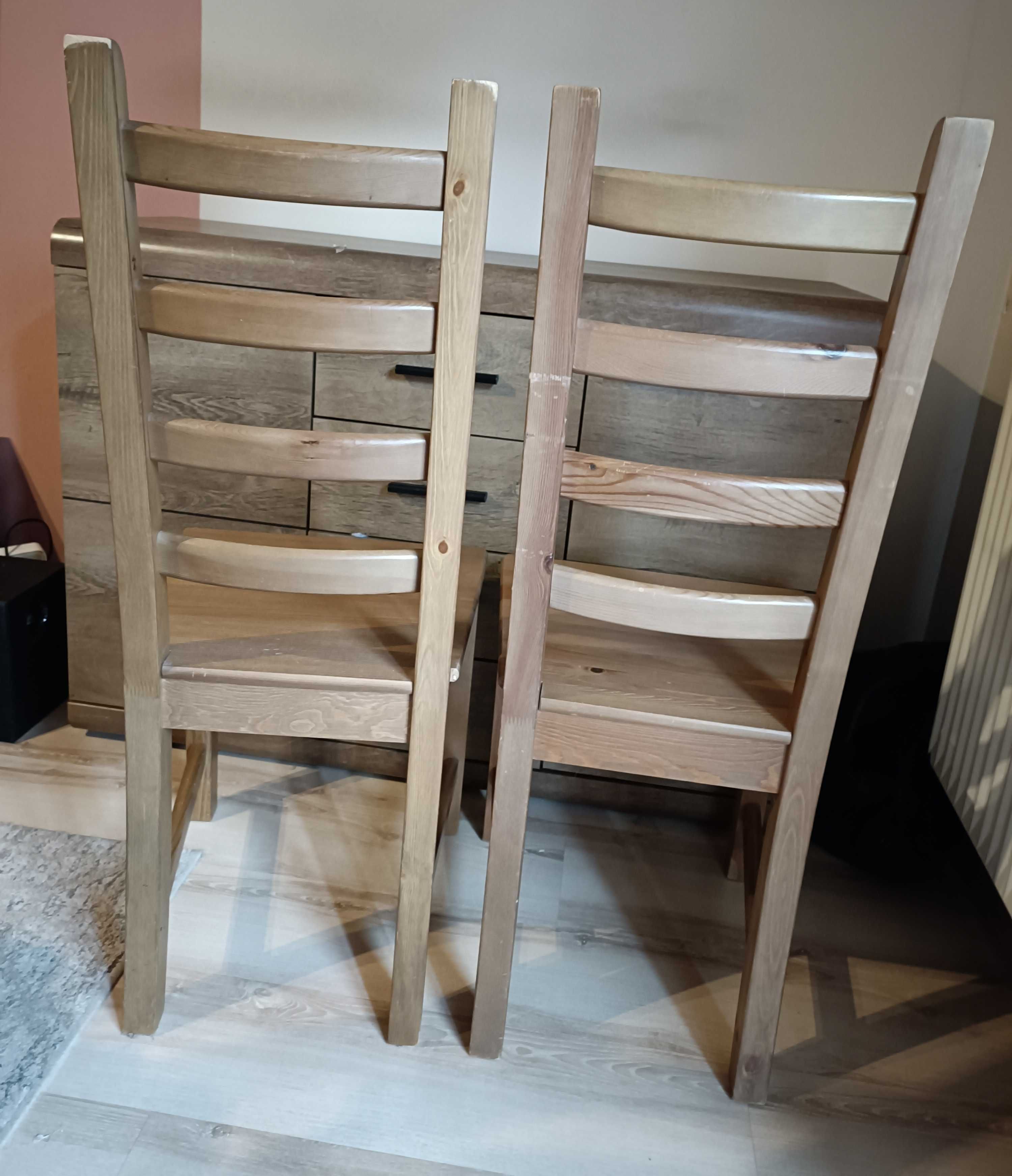krzesła drewniane IKEA 4 szt. 50 zł. za szt.