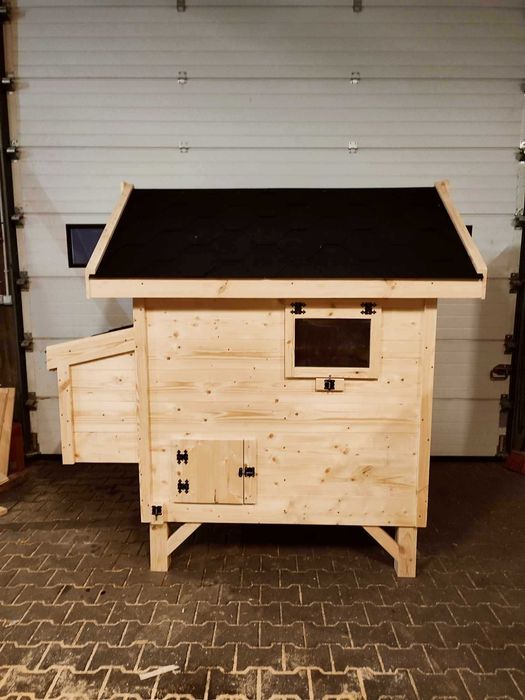 Kurnik dla kur- 125x185x210h PRODUCENT Wood Stuff 12 KUR