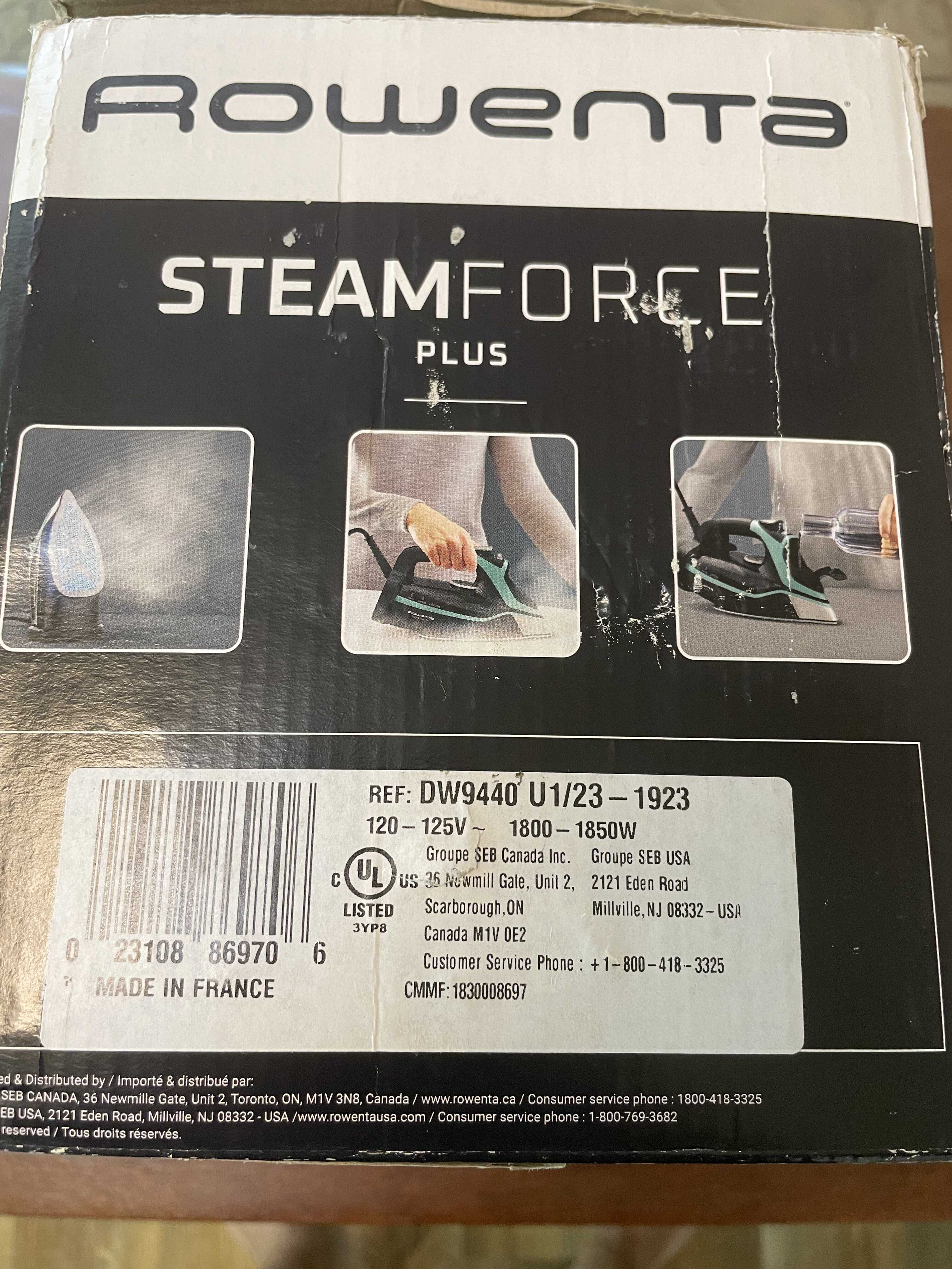 Утюг Rowenta Steam Force Plus DW9440 1800Вт