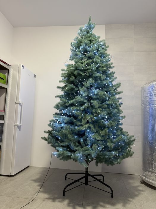 "Президентська" зелена ялинка штучна лита 2.5м