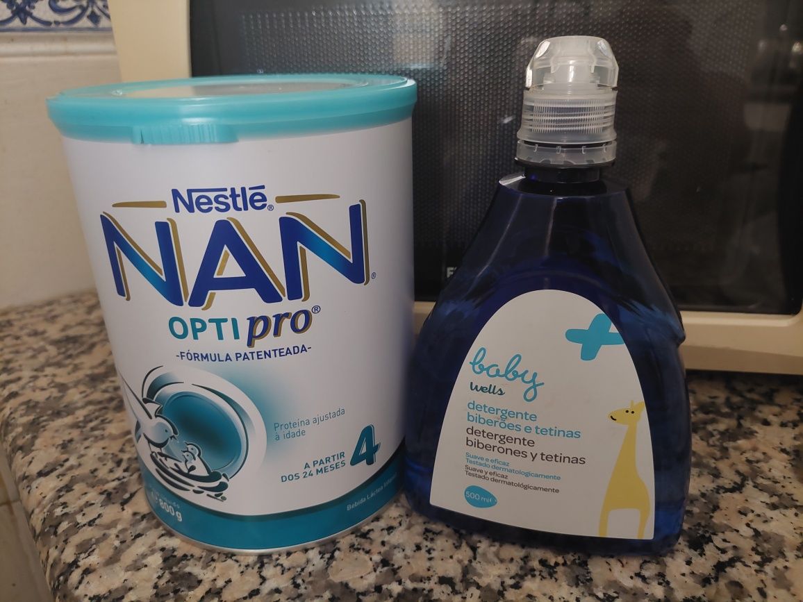 Nan 4 mais oferta deterg biberons