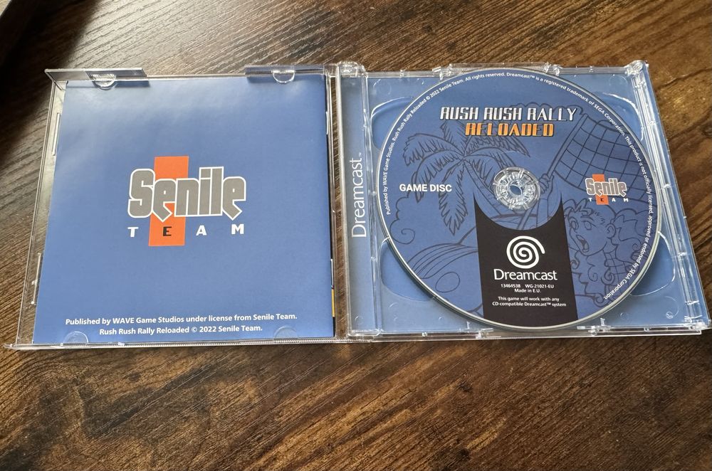 Rush rush rally reloaded Dreamcast