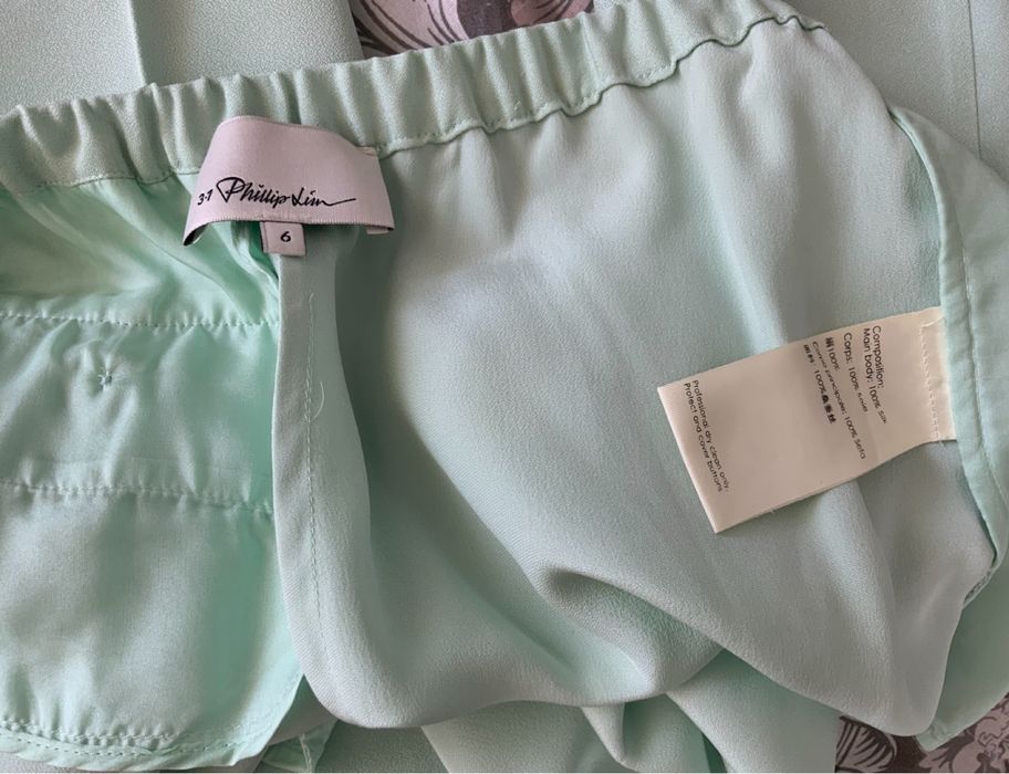 Komplet dwuczęściowy w kolorze miętowym