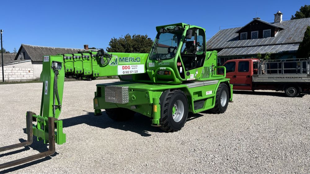 Wynajem ładowarki teleskopowej / mini dźwig / hds