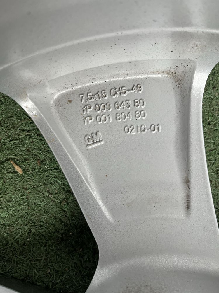 5x108 OPEL 7,5j18 ET49 felgi aluminiowe DEMO NOWE