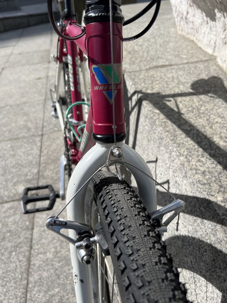 Retro mtb wheeler po pelnym serwisie