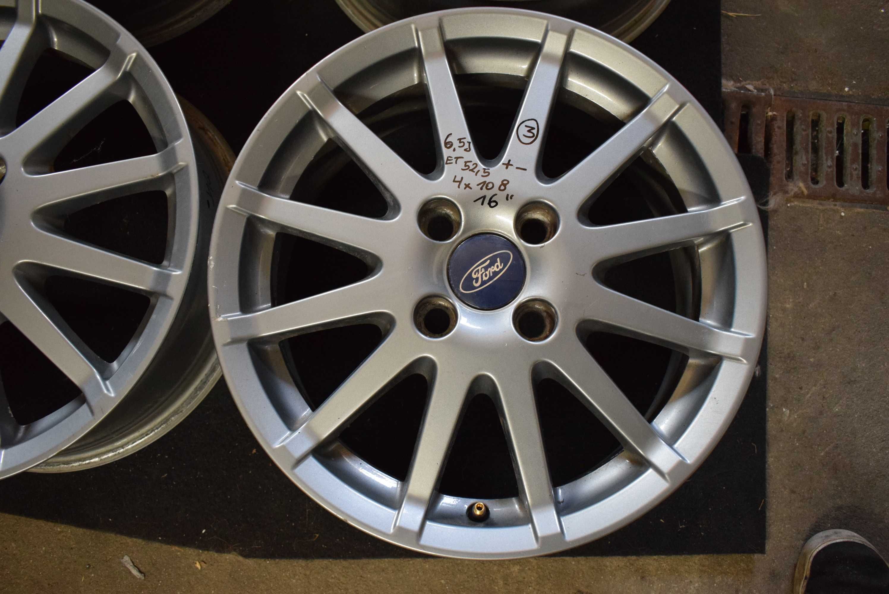 Felgi aluminiowe 16'' Ford Fiesta st Fusion alufelgi 4x108