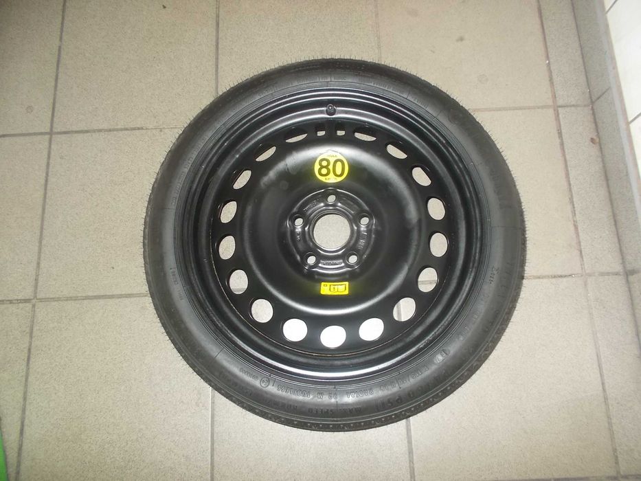 Kolo Dojazdowe OPEL ASTRA J IV K V MOKKA CHEVROLET CRUZE 5x105 16' cal