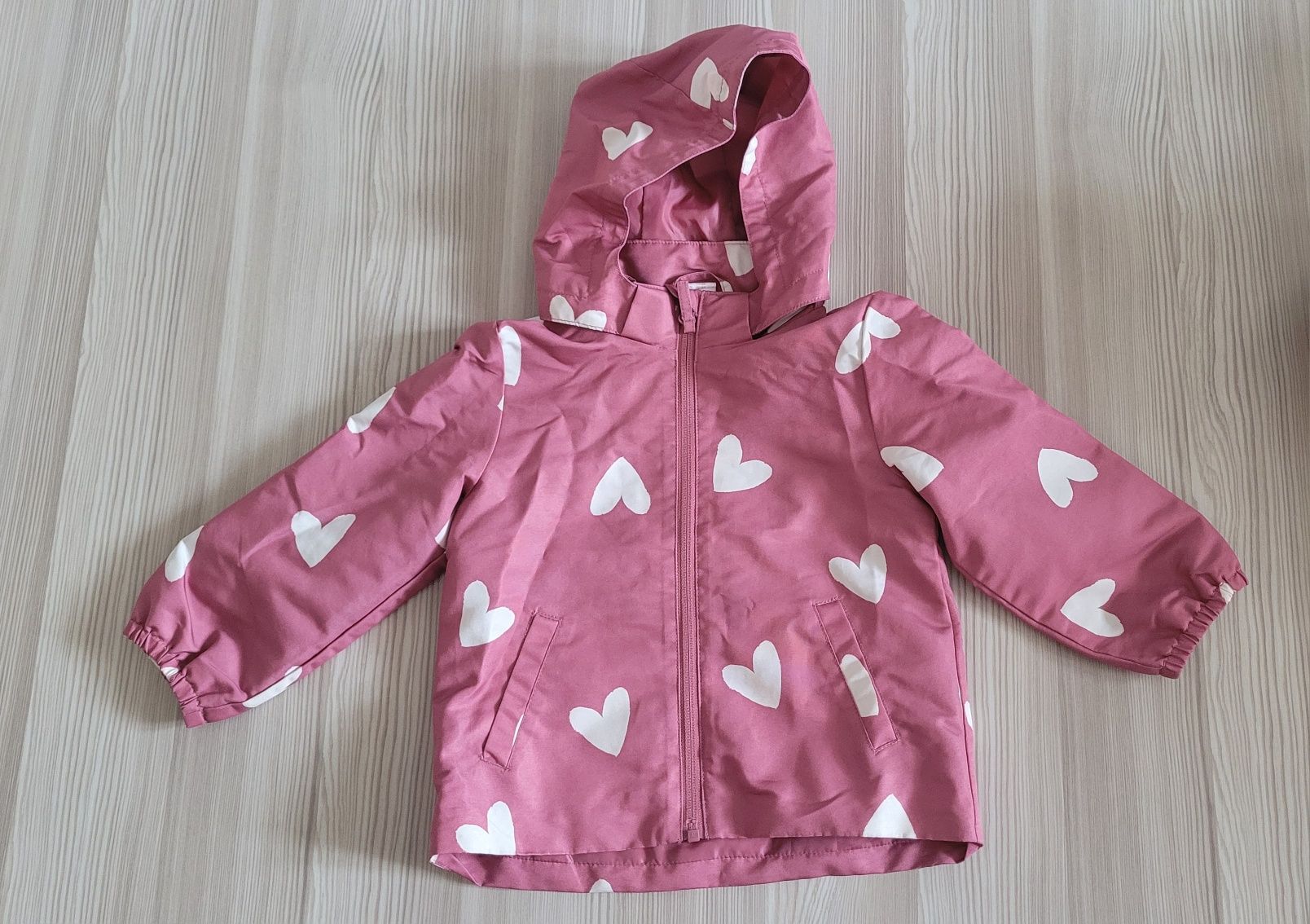 Kurtka przeciwdeszczowa przejściowa dziewczęca 92 H&M