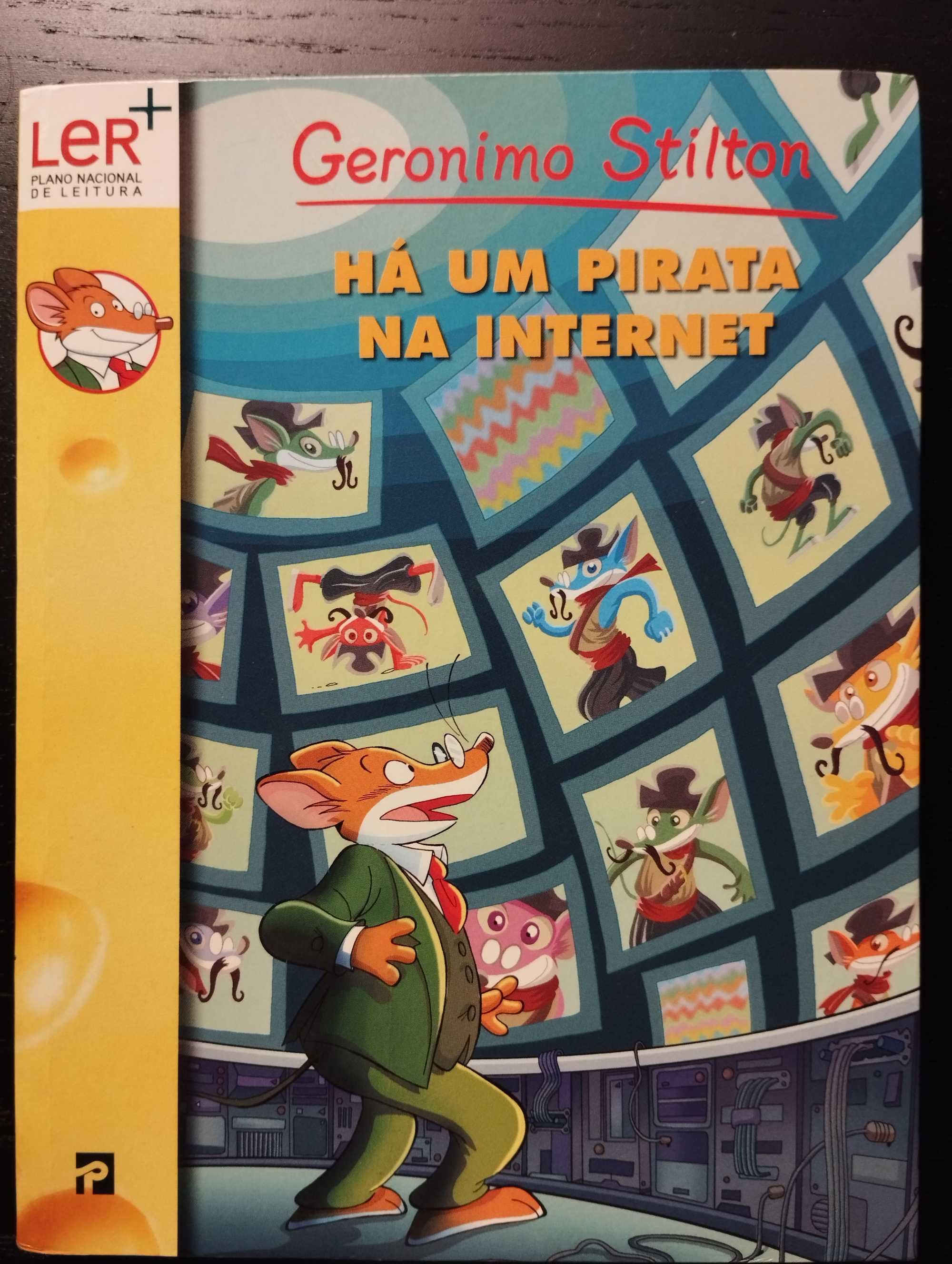 Livro Geronimo Stilton - Há Um Pirata na Internet