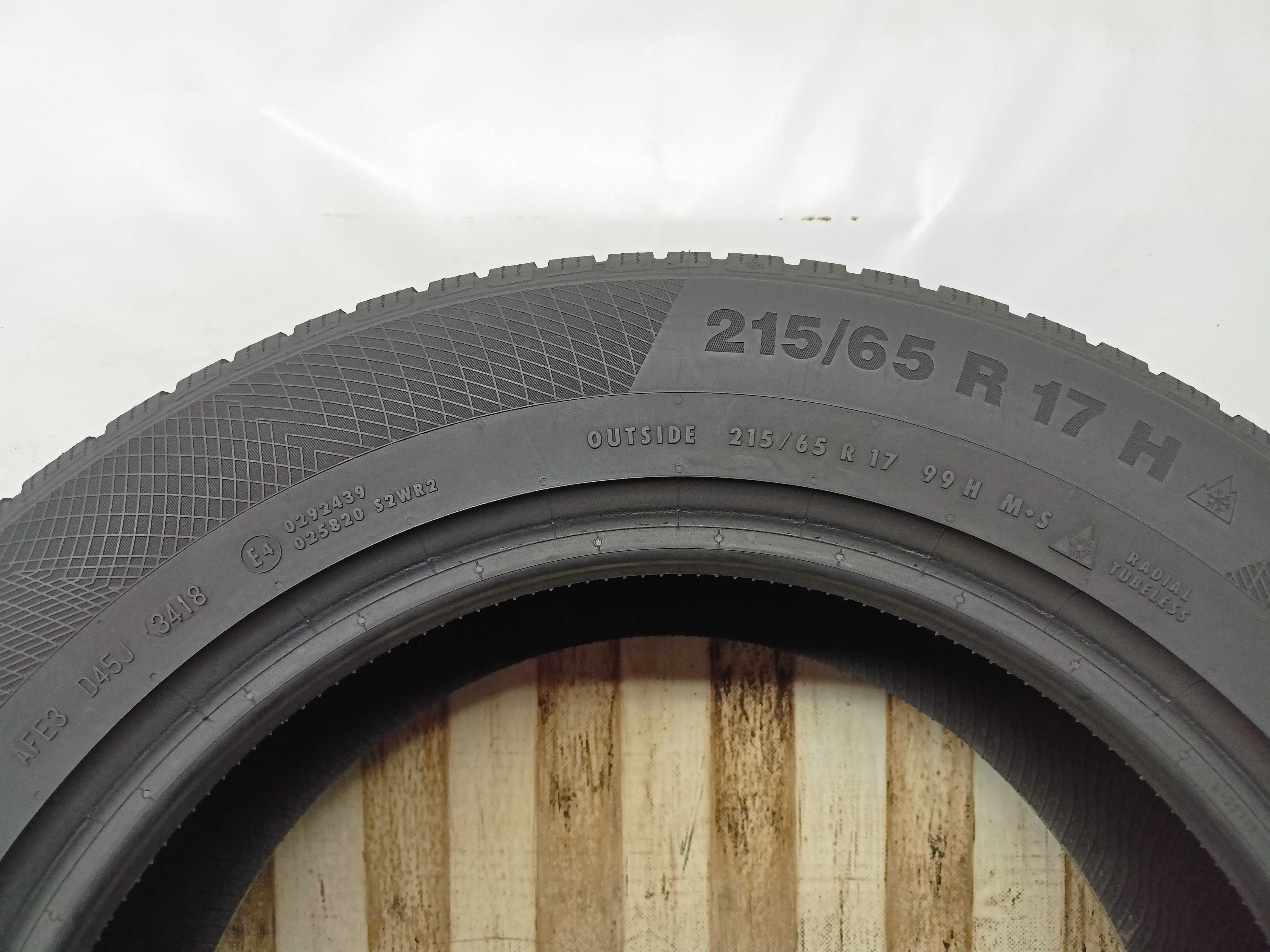 Continental WinterContact TS850P 215/65/17 2018r. 99H 7,7mm (518)