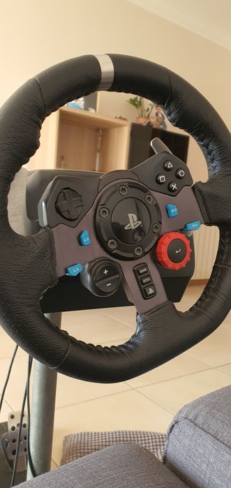 Volante G29 + base em bom estado