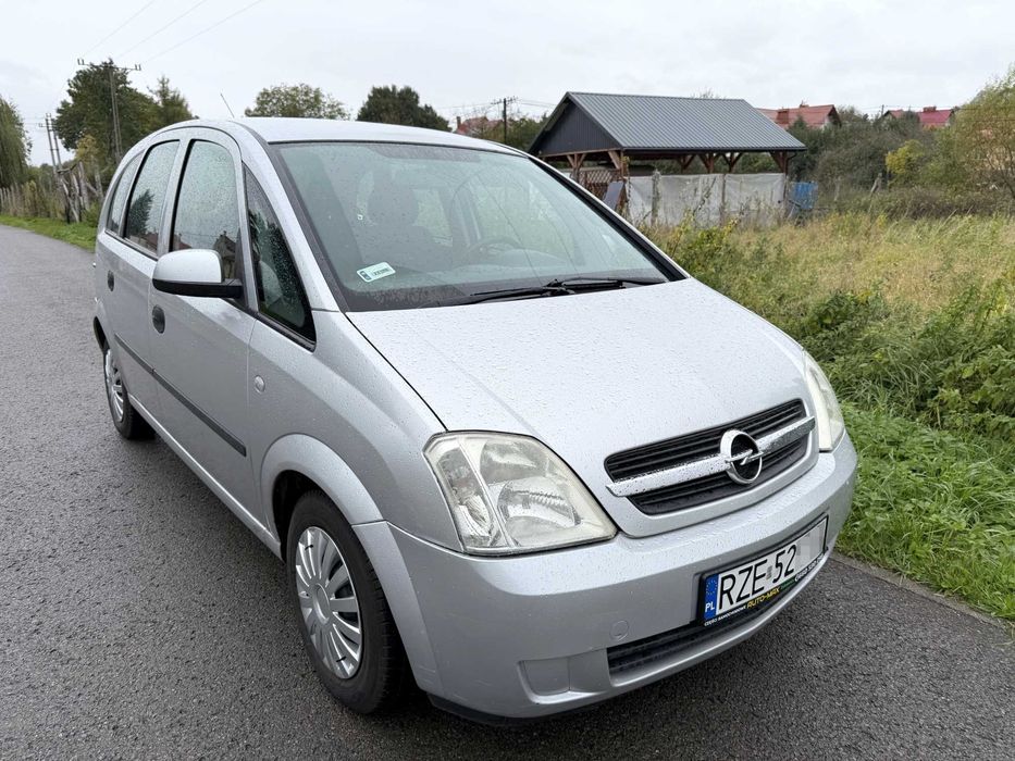 Opel Meriva A 1.4 + LPG Sekwencja, 2x koła, Klima, Długie opłaty, BDB!