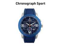 Часы хронограф швейцарские Rendex sport сталь chronograph watch steel