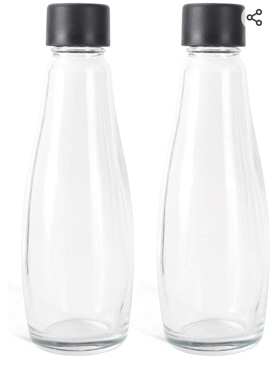 2 Butelki szklane Levivo 0,6L