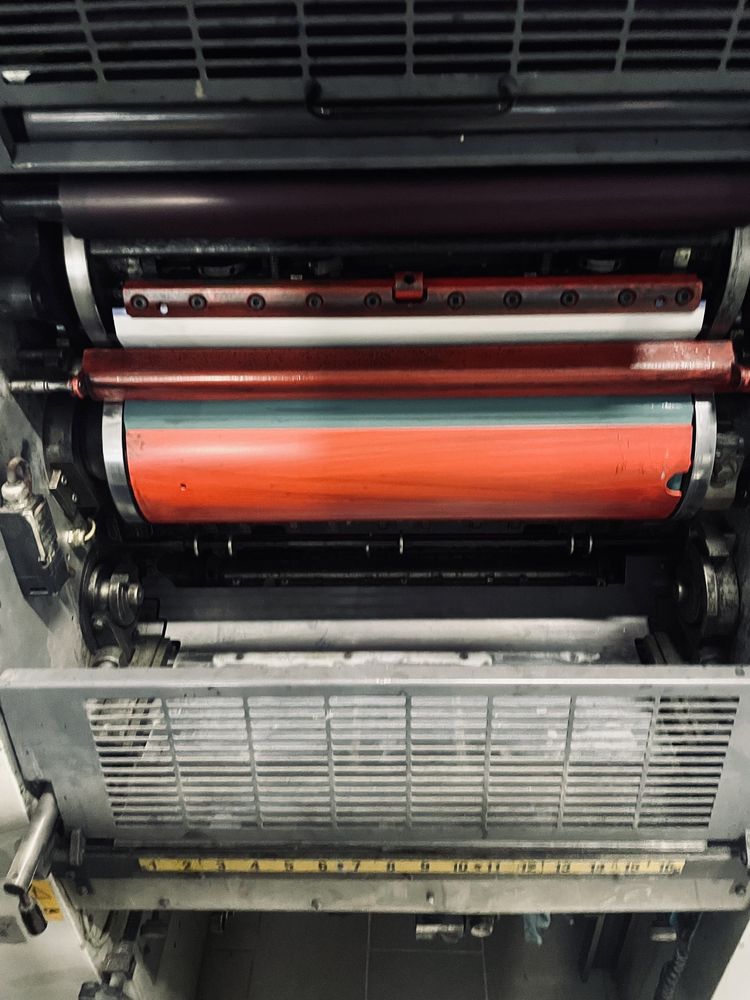 Maszyna drukarska offsetowa B3 Roland PRACTICA pr00 2000r