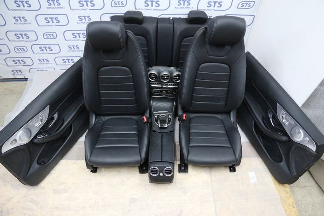 Салон Mercedes-Benz C205 Coupe AMG-line кресло сидушка диван карта две