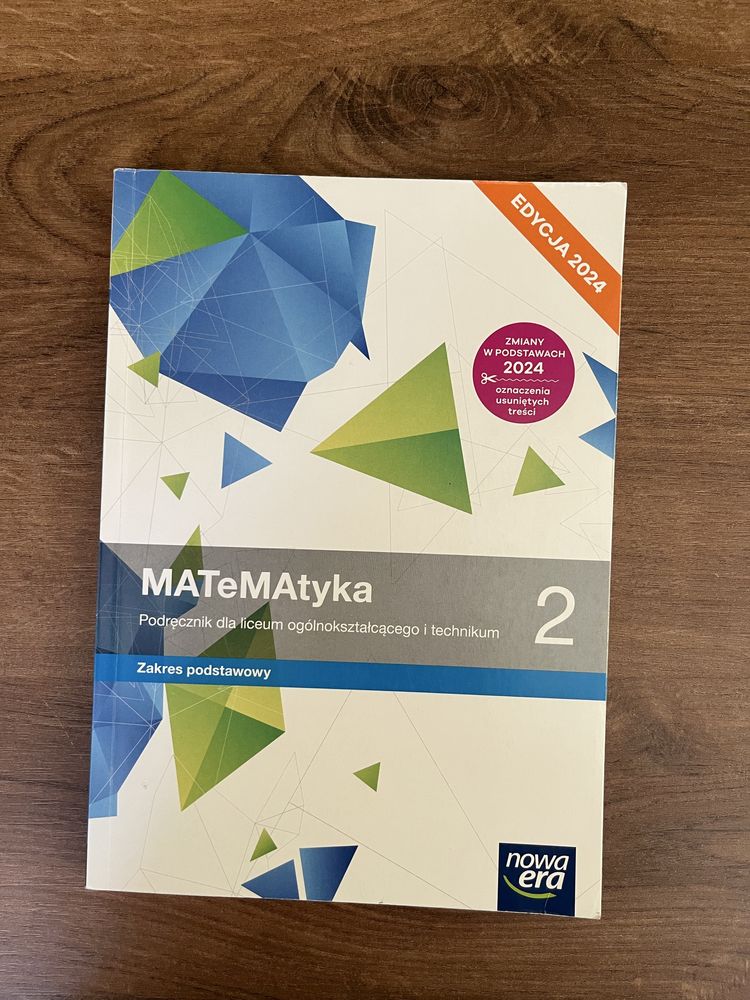 Metematyka klasa 2 dla liceum ogólnokształcące i technikum