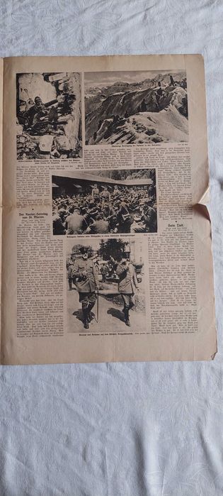 Kriegsbilder (nr 28, 29) 1916 r. - pruskie gazety wojenne