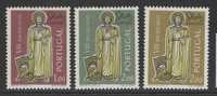 Selos Portugal 1962 - Série Completa Nova MNH Nº901-903