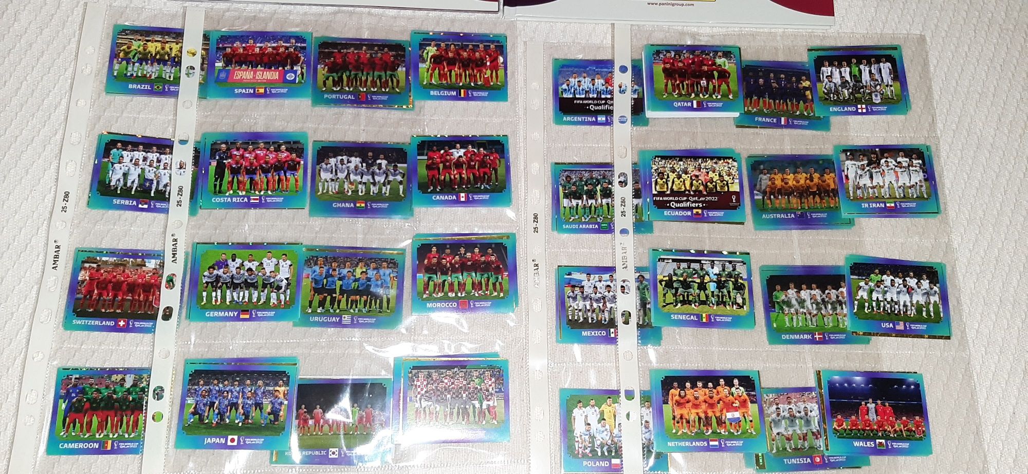 Caderneta capa dura completa cromos por colar+update mundial Qatar