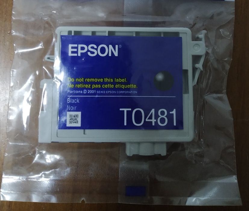 Tinteiros Novos HP56 e Epson t0481 Preto