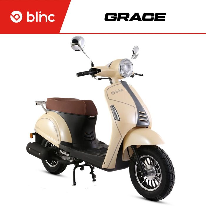 Skuter 50 BLINC GRACE retro FANTASY spalinowy 4suw transport cała PL