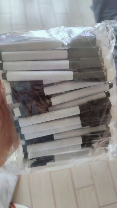 Маркери чорні для дошки 50 шт.