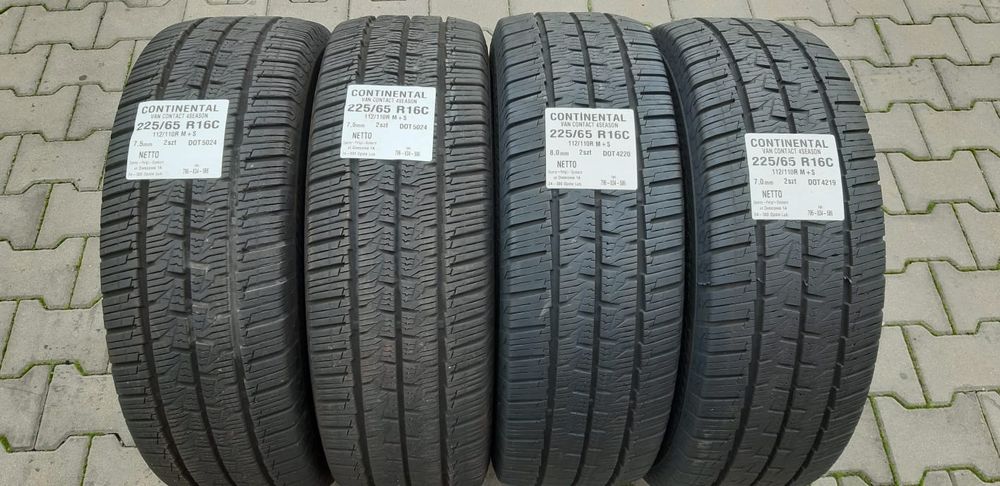 Opony Continental 225 65 R16C