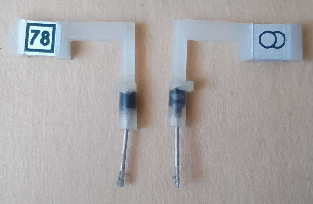 Проигрыватель пластинок СССР - Игла для проигрывателя 2 шт