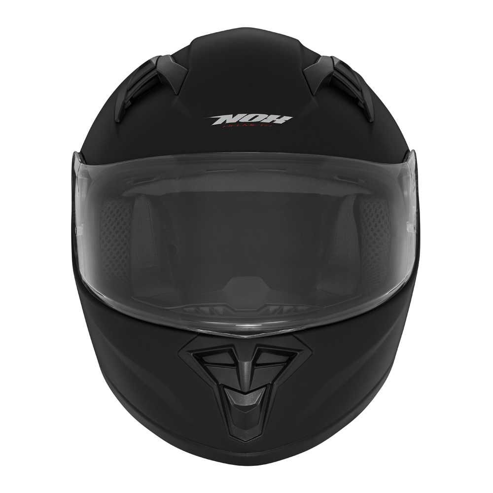 Kask Dziecięcy Junior NOX Biały i Czarny Na motor ATV Quad Cross