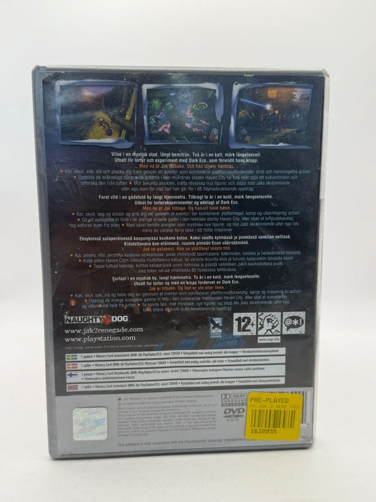 Jak II Renegade Ps2 nr 5488