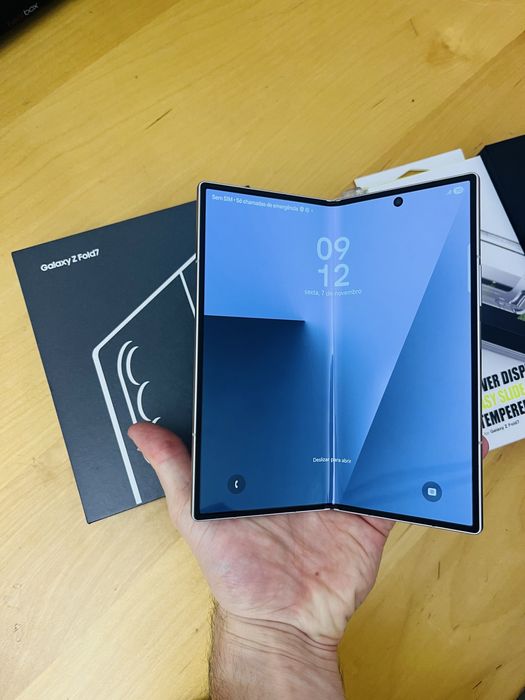 Samsung Galaxy Z Fold 7 512GB Prata - Fatura e garantia