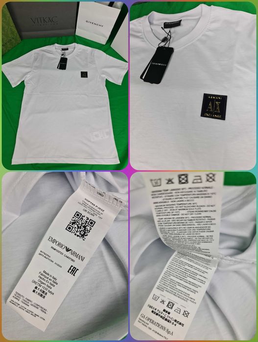 Koszulka męska emporio armani polo t-shirt ax nowość