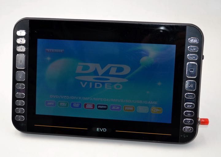 Портативный телевизор DVD плеер LS 105T с тюнером DVB-T2 экран 11"