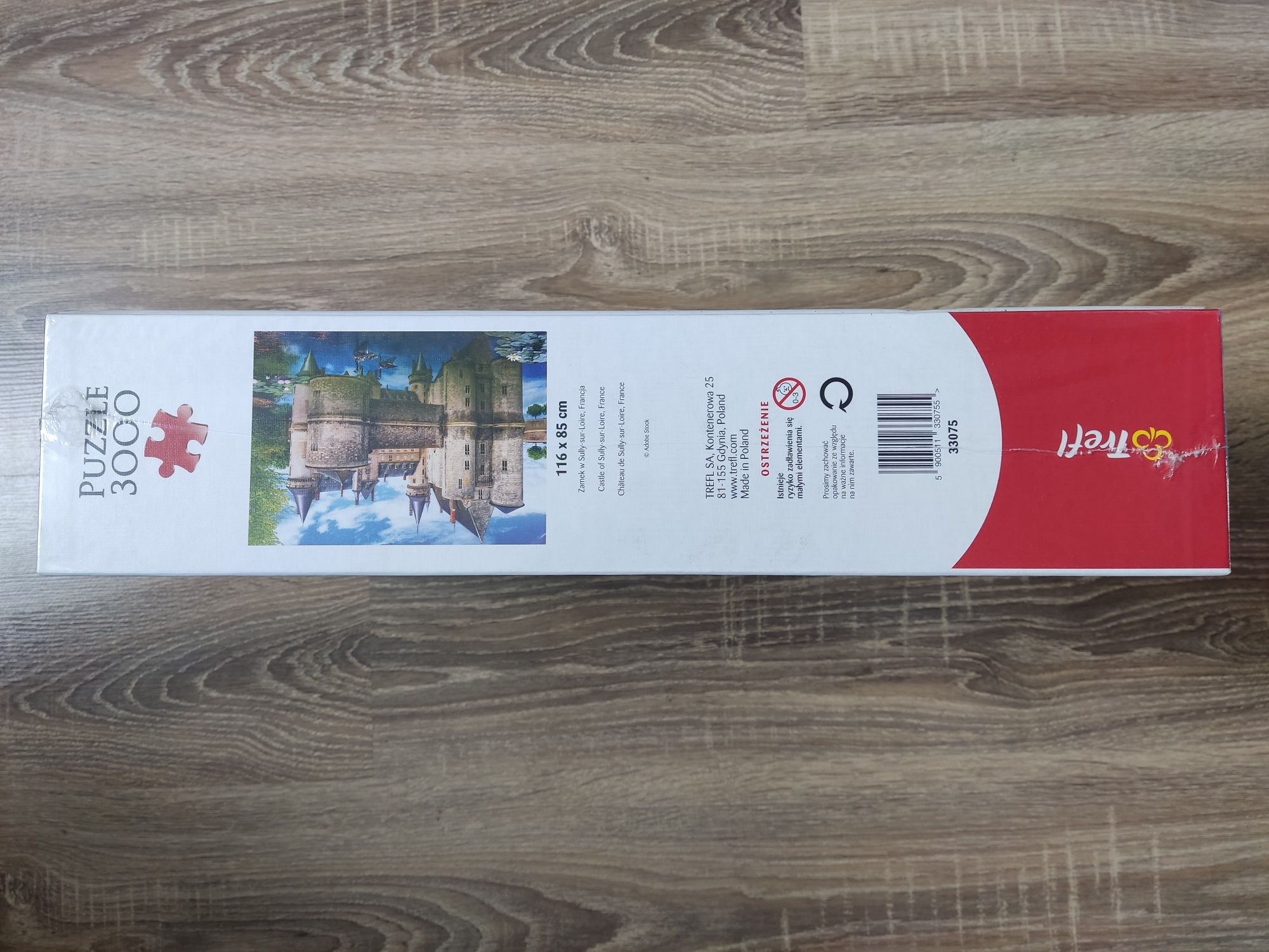 Puzzle Trefl Zamek w Sully-Sur-Loire 3000el.
