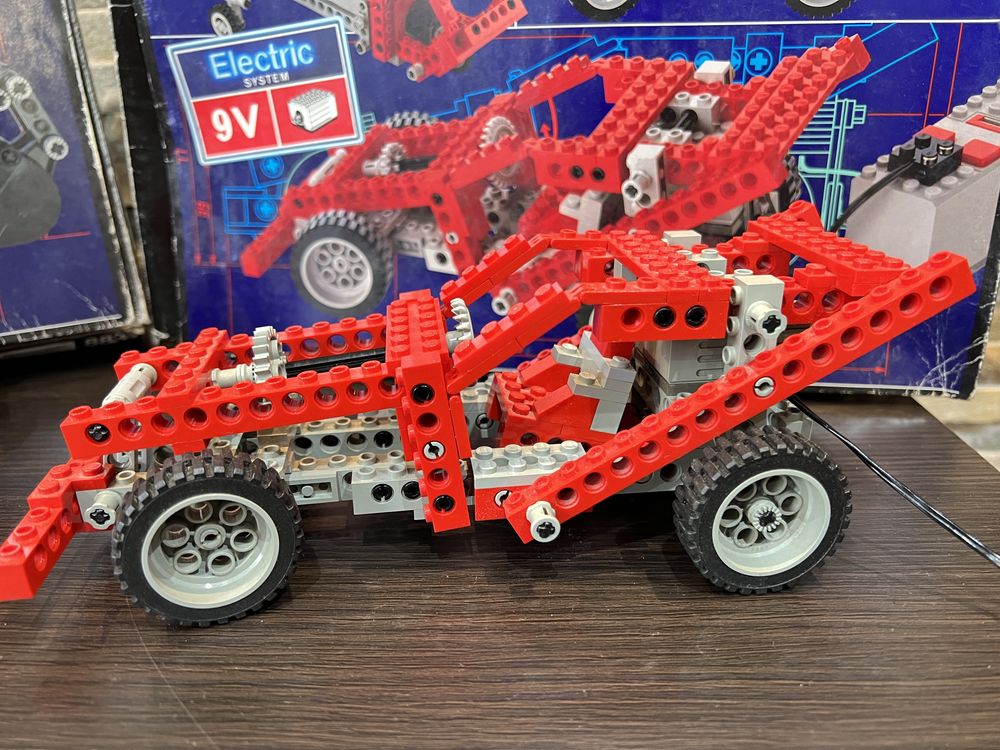 Retro Lego Technic Koparka  8837  + Wyścigówka 8064