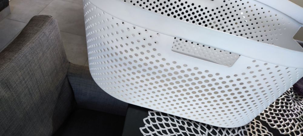 Duży kosz na pranie Curver+ nowe bambusowe klamerki gratis