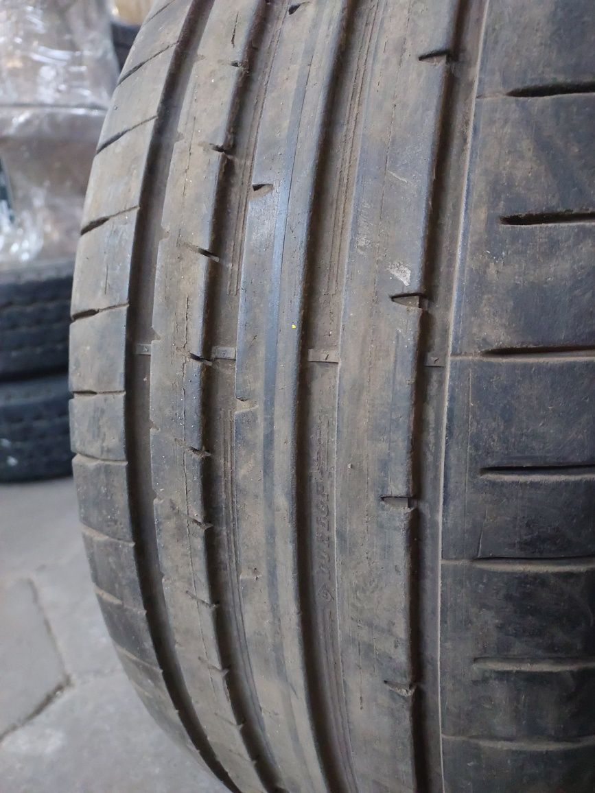 Шини 215/45 R17 пара літо Dunlop 7.65мм 2020 рік