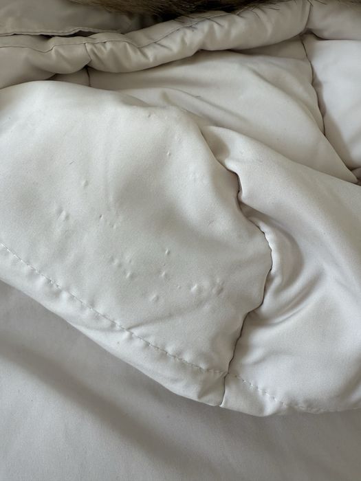 Uterque puchowa pikowana kurtka zimowa puffer z kapturem S