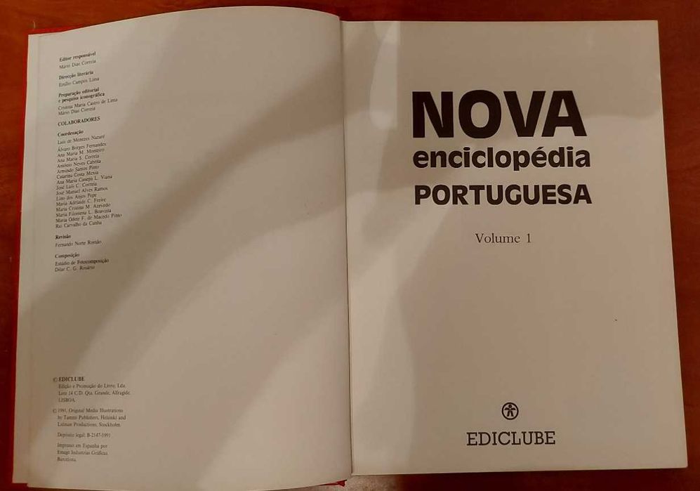Nova Enciclopédia Portuguesa – Coleção Completa (26 Vols.)