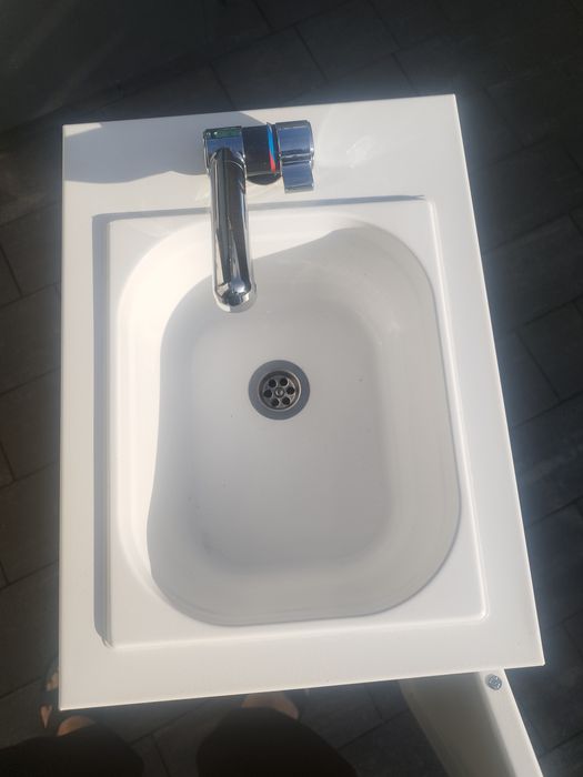 Zlew mobilny wolnostojący jednokomorowy