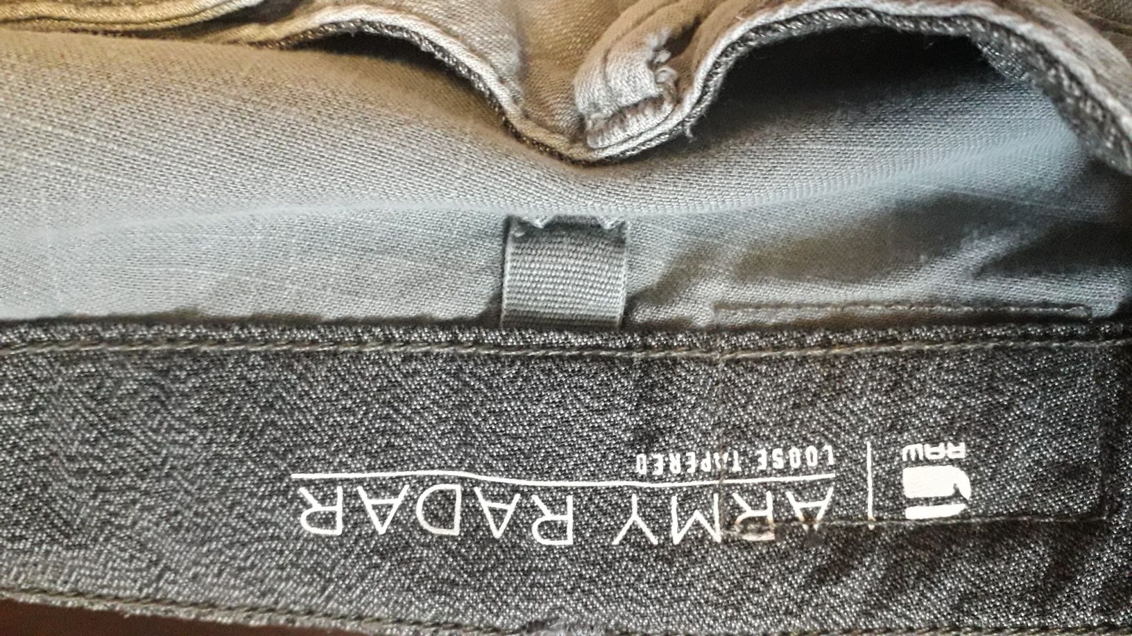 G-Star Raw spodnie bojówki Army Radar Zipp Loose