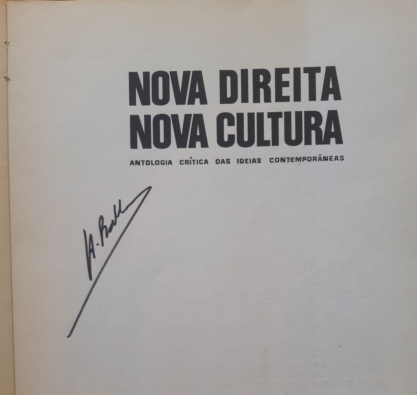 Nova Direita Nova Cultura Alain de Benoist