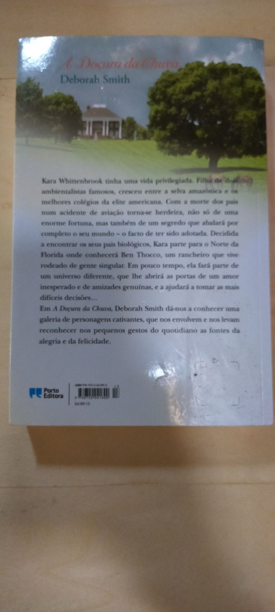 Livro "A doçura da chuva" Deborah Smith