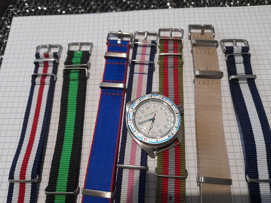 zegarek Vostok Komandirskie Baikal amfibia automat, 24h całodobowy